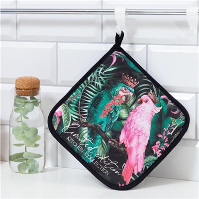 Прихватка Limited edition, 19×19 саржа,100% хлопок, ватин 250 г/м²
