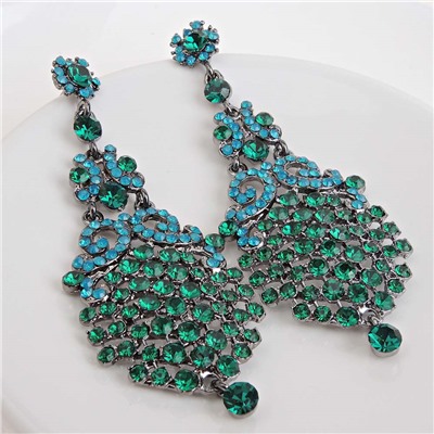 Серьги длинные на гвоздиках арт. 10 8282 (id 74863)