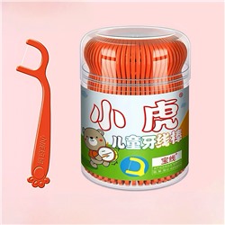 Детские зубочистки с нитью (флоссеры) от 2-12 лет