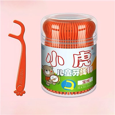 Детские зубочистки с нитью (флоссеры) от 2-12 лет