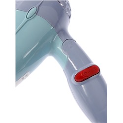 Фен Luazon LF-23, 800 Вт, 2 скорости, 2 режима, складная ручка, голубой