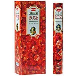HEM Благовония шестигранник упаковка 6шт: Rose (1 блок)