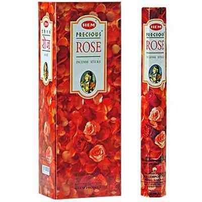 HEM Благовония шестигранник упаковка 6шт: Rose (1 блок)