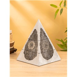 Шкатулка «Пирамидка», 21×21×31 см, МДФ