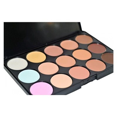 Палетка консилеров и корректоров 15 цветов