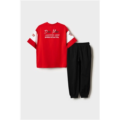 Комплект трикотажный для мальчиков: фуфайка (футболка), брюки PLAYTODAY, 1239864