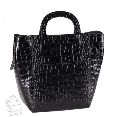 Сумка женская кожаная 9028G black S-Style