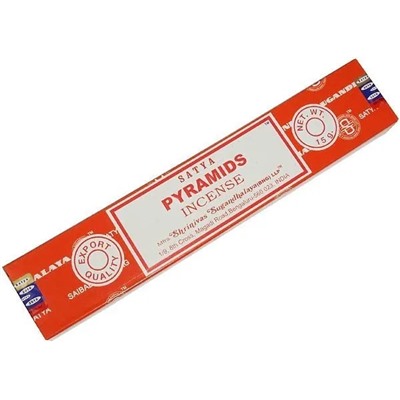 SATYA Бангалор Ароматические палочки Pyraminds 15 г х 12 уп.