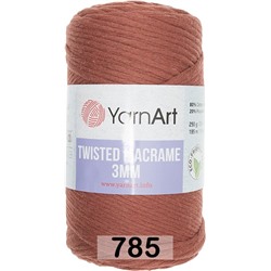 Пряжа Yarnart Macrame Twisted 3 Mm