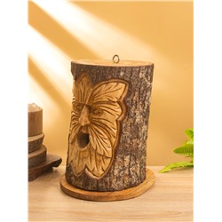 Скворечник подвесной «Старец» дерево Джампинис 20×20×27 см, дерево джампинис