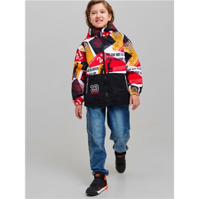 Куртка текстильная с полиуретановым покрытием для мальчиков (ветровка)