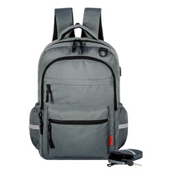 Рюкзак CANGO NP2910 серый