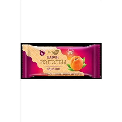 Вафли из Полбы Абрикос без сахара 30г ЭКОПРОДУКТЫ, 1187769