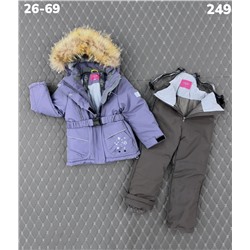 Костюм 249 сиреневый