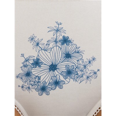 Minimi Трусы БMi_T Fiore 2221-01CE Slip Midi (цветок), CO