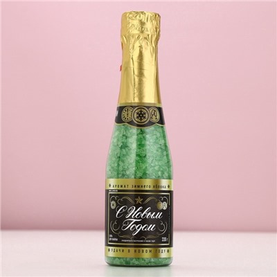 Соль для ванны «С Новым Годом», 330 г, аромат зимняя сказка, Чистое счастье