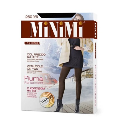 Леггинсы, Minimi, Piuma 260 Pantacollant