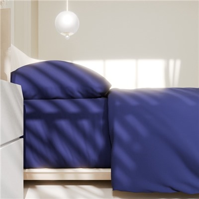 Постельное бельё 2-спальное «Этель. Синяя пыль», поплин