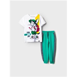 Комплект трикотажный для мальчиков: фуфайка (футболка), брюки