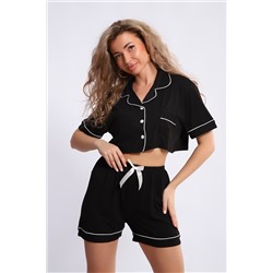 Пижама с шортами и топом 5743