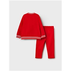 Комплект детский трикотажный для девочек: толстовка, брюки