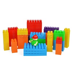 Игрушка-конструктор детский, набор "Вертолет", 60 деталей