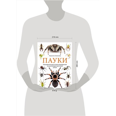 Эксмо Людмила Семенова "Пауки. Познавательная иллюстрированная энциклопедия для всей семьи"