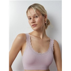 Minimi Топ Mi 1121S French Chic Майка "Топ" (кроп-топ на широких бретелях с вкладышами), PA