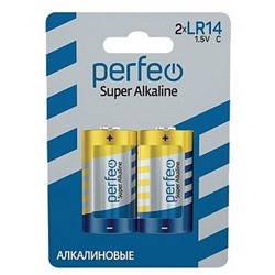 Элемент питания  LR14 2BL Super Alkaline (20/160)				 Perfeo