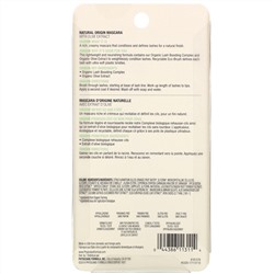 Physicians Formula, Organic Wear, натуральная туш для ресниць, черная, 7,5 г (0,26 унции)