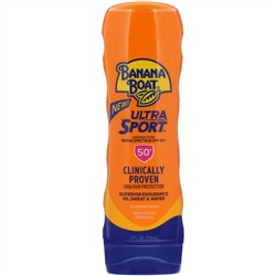 Banana Boat, Ultra Sport, солнцезащитный лосьон с SPF 50+, 236 мл (8 унций)