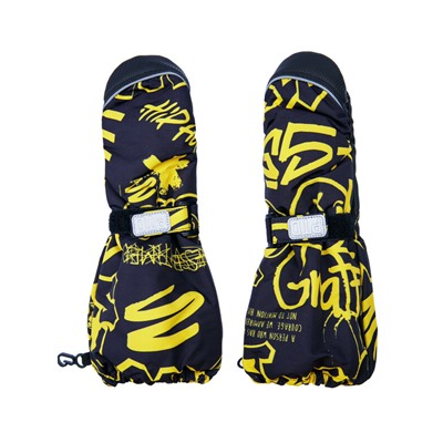 Варежки текстильные для мальчиков