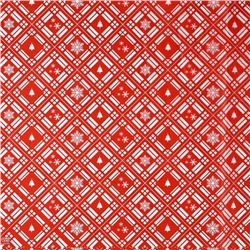 Упаковочная бумага на Новый год тишью «Тёплого праздника», 50×70 см