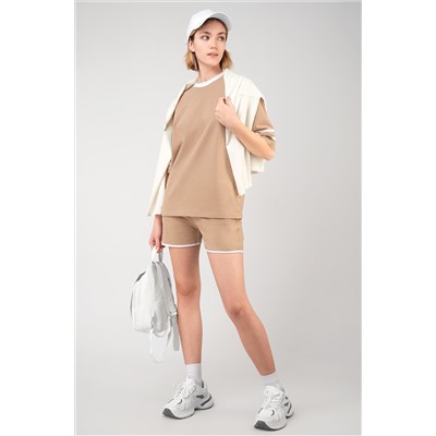 Женский костюм оверсайз из хлопка Happyfox