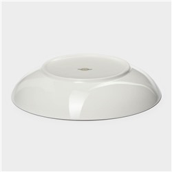 Тарелка глубокая Magistro La Perle, 1 л, d=22.5 см, фарфор, белая