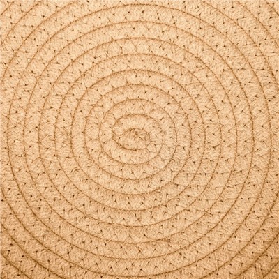 Экологичный лежак для животных (хлобчатобумажный),40×40×11 см, вес до 15 кг, оранжевый