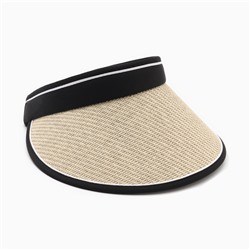 Козырек женский MINAKU, бежевый, размер 58