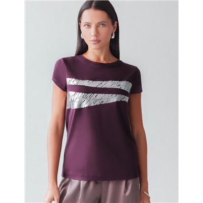 VILATTE Футболка D49.135