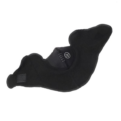 Ветрозащитная маска с клапаном, чёрный, полиэстер, универсальная