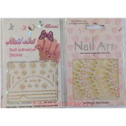 Наклейки для ногтей Nail Art Набор 2шт