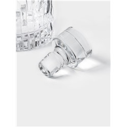 Штоф Magistro «Флик», 1 л, 12×22.5 см, стекло, прозрачный