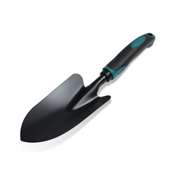 Совок посадочный Greengo, длина 31.5 см, ширина 8.5 см, эргономичная прорезиненная ручка