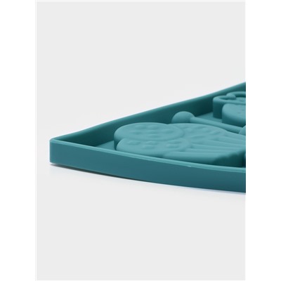 Форма для леденцов Доляна «Капкейк», силикон, 27.5×16.5 см, 6 ячеек (6×7 см), с палочками, МИКС