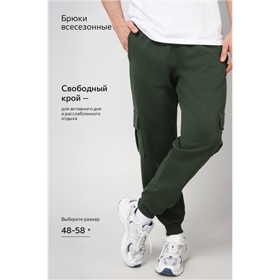 Мужские брюки из футера двухнитки Happyfox