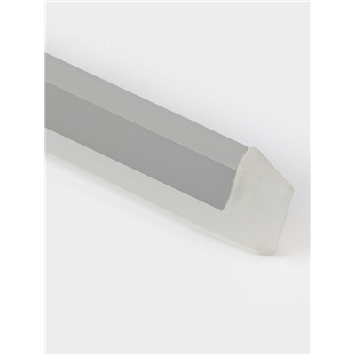 Водосгон для пола, силиконовый, поворотный сгон 49 см, черенок нержавеющая сталь 58-97 см