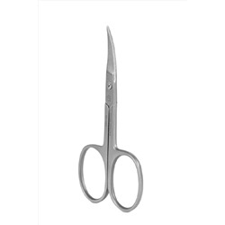 Frau Finger Ножницы маникюрные для ногтей изогнутые / Classic FS-102DP, матовые, ручная заточка, 9 см KRISTALLER, 1110189