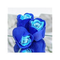 Мыльные розочки, трёхцветные, набор 6 шт.