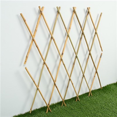 Ограждение декоративное, 90×90 см, бамбук, Greengo