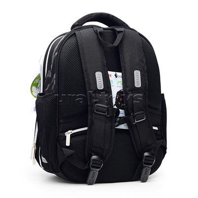 Рюкзак "Choice Lite. Speed Zone" школьный жесткий 38x29x17 см (17 л) вес 800 г, 1 отделение на молнии с разделителями для учебников, 1 отделение с органайзером, 2 боковых кармана сеткой на резинке, эргономичная формоустойчивая вентилируемая спинка с потай