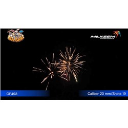 Фейерверк GP493 Пламя / FLAME (0,8" х 19)